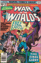 Load image into Gallery viewer, Amazing Adventures (1970 2nd Series) 38 39 Complete Run Last Issue War of the Worlds Killraven H.G. Wells FN