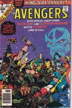 Load image into Gallery viewer, Avengers Annual (1963 1st Series) 7 VG Thanos Key 10 1st app