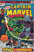 Load image into Gallery viewer, Captain Marvel (1968 1st Series Marvel) 2, 4, 11, 23, 34-43, 45-46, 51, 54, 58