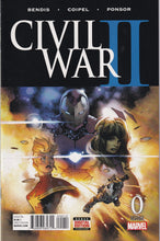 Load image into Gallery viewer, Civil War II (2016 Marvel) 0, 0 Variant, 0 Fried Pie, 0 2nd Print, 1, 2, 2 Cho, 3 Sketch, FCBD 1