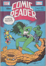 Load image into Gallery viewer, Comic Reader (1961) 89, 91, 94, 109, 126, 164, 169, 176, 178, 179, 180, 191-193, 196, 202, 204, 206, 212, 214-216