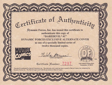 Load image into Gallery viewer, Daredevil (1998 2nd Series) 1 Dynamic Forces Variant, 1-3, 5-12, 21-41, 44, 46, 48-80, 101-110