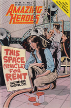 Load image into Gallery viewer, Amazing Heroes (1981) 18, 39, 46, 51-52, 79, 81, 90, 94, 101, 109, 114-115, 118-119, 122, 124-125, 147, 151-152, 170, 178