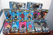 Load image into Gallery viewer, Star Trek lot of 17 9" Doll set Kirk Picard Data Sisko and many more