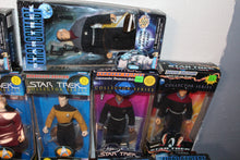Load image into Gallery viewer, Star Trek lot of 17 9" Doll set Kirk Picard Data Sisko and many more