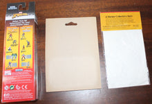 Load image into Gallery viewer, Spiderman Nano Set 1979 Hulk License plate and Puffy Stickers 1984 Wonder Woman Eraser MIP