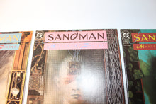 Load image into Gallery viewer, Sandman (1989 2nd Series) 1 1st app Dream, 2-4, 1st Lucifer, 5-8 1st Death, 9-19 error, 20-22 1st Mazikeen, 23-26, 28-51, 53-75 2nd print & More!
