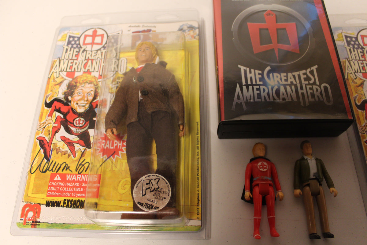 The Greatest American Hero Mego & Both FXShow Ralph Hinkley