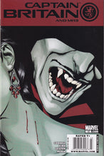 Load image into Gallery viewer, Captain Britain and MI 13 (2008) 2 2nd print, 10 Newsstand $3.99 Price Variant
