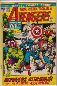 Avengers (1963 1st Series) 100, 127-196 lot of 13 Newsstand 144 181 196 KEY issues