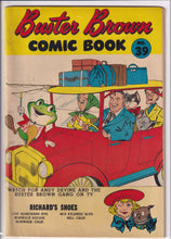Load image into Gallery viewer, Buster Brown Comic Book (1945-1956 Brown Shoe) 39, 42-43 Promotional Giveaway comic GD Last Issue
