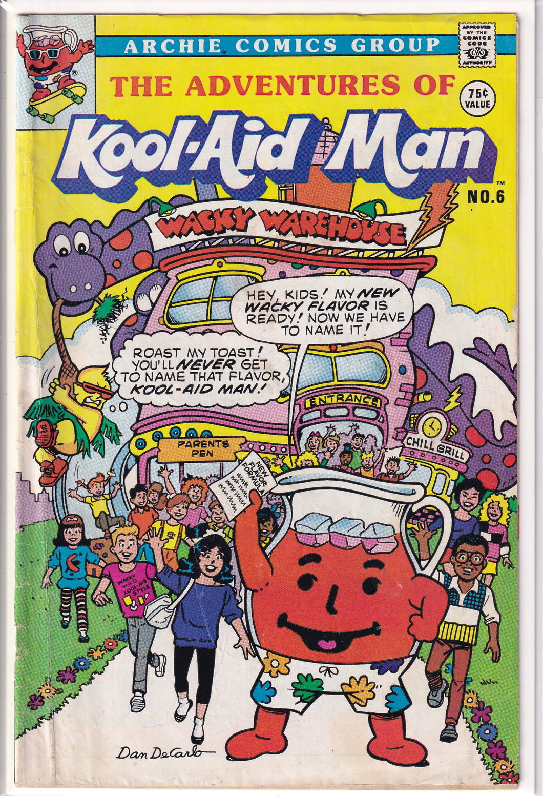 Adventures of Kool-Aid Man (1986 Archie) 6 Variant