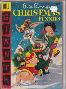Dell Giant Bugs Bunny's Christmas Funnies (1950) 7 1st app Speedy Gonzales Giant Bugs Bunny's County Fair (1957) 1 Trick 'N' Treat Halloween Fun (1955) 1