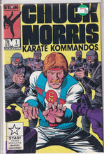Load image into Gallery viewer, Chuck Norris Karate Kommandos (1987 Marvel/Star Comics) 1-3
