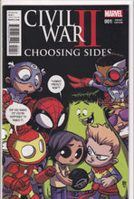 Load image into Gallery viewer, Civil War II Choosing Sides (2016) 1 Skottie Young 1-4 Oath (2016) 1
