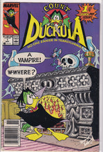 Load image into Gallery viewer, Count Duckula (1989 Marvel) 1, 4
