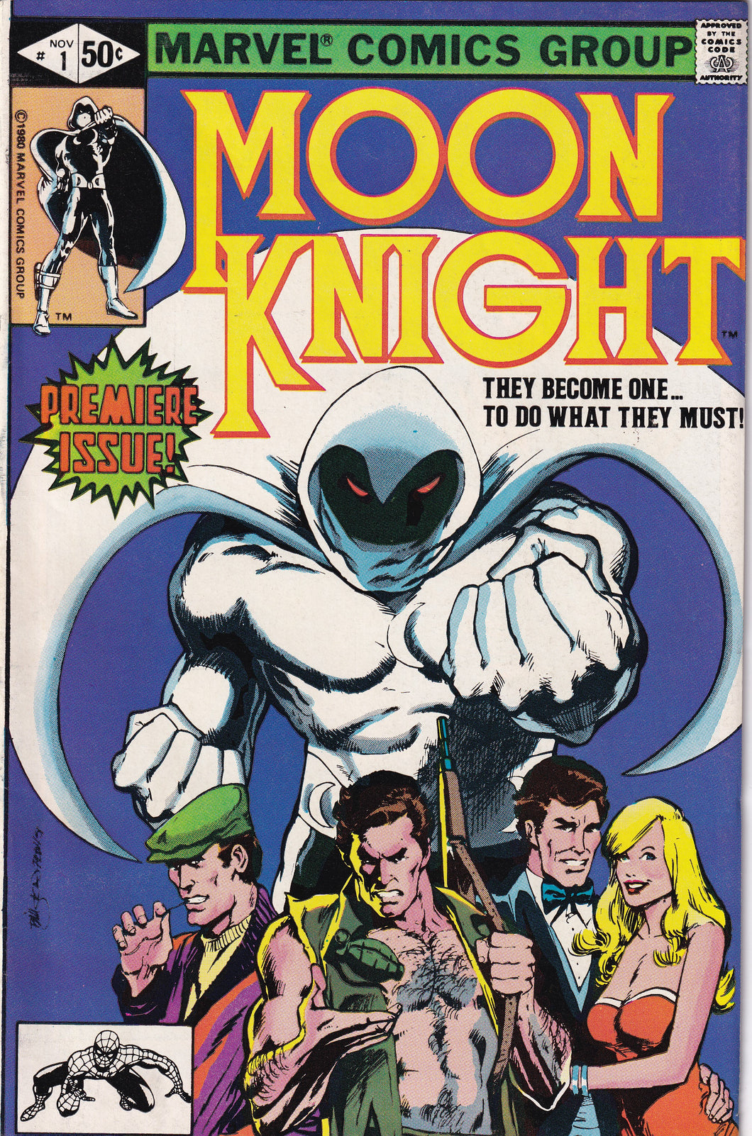 Moon Knight (1980) 1, 22, 29 (2014) 1 2nd, 1 3rd print 1st app Mr. Knight, 2, 3rd print, 4-8, 10, 16