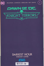 Load image into Gallery viewer, Dawn of DC Knight Terrors (2023 DC) 1 Ivan Reis Dark Hour Neon Variant

