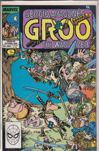 Groo (1985) 1, 6, 42-48, 56, 60, 62-64, 80, 91-92, 117, 120 (1994) 2-4, 10-11 Destroyer Duck (1982) 1 1st app