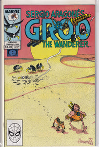 Groo (1985) 1, 6, 42-48, 56, 60, 62-64, 80, 91-92, 117, 120 (1994) 2-4, 10-11 Destroyer Duck (1982) 1 1st app