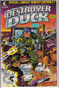 Groo (1985) 1, 6, 42-48, 56, 60, 62-64, 80, 91-92, 117, 120 (1994) 2-4, 10-11 Destroyer Duck (1982) 1 1st app