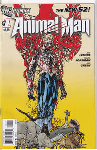 Animal Man (2011 2nd Series) 1 VF 1st Print