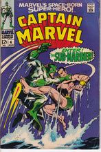 Load image into Gallery viewer, Captain Marvel (1968 1st Series Marvel) 2, 4, 11, 23, 34-43, 45-46, 51, 54, 58
