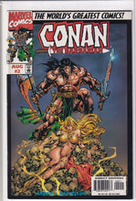 Load image into Gallery viewer, Conan the Barbarian (2019 Marvel) 5, 19 1:25 Variant Conan the Barbarian (1997) 2-3

