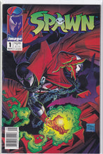 Load image into Gallery viewer, Spawn (1992) 1, 7, 9 Spawn Savage Dragon (1993) 1 all NEWSSTAND Variant issues
