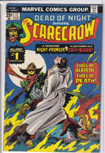 Load image into Gallery viewer, Dead of Night (1973) 1, 11 1st appearance Scarecrow
