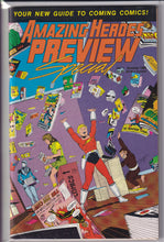 Load image into Gallery viewer, Amazing Heroes (1981) 18, 39, 46, 51-52, 79, 81, 90, 94, 101, 109, 114-115, 118-119, 122, 124-125, 147, 151-152, 170, 178

