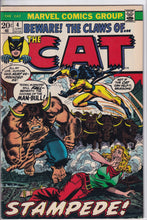 Load image into Gallery viewer, Beware the Claws of...the Cat! (1972) 1 1st app the Cat AKA Tigra, 2, 4 last issue
