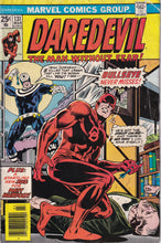 Load image into Gallery viewer, Daredevil (1964 1st Series) 131 1st app Bullseye, 156, 164, 183, 187, 230 Born Again, 254 1st Typhoid Mary
