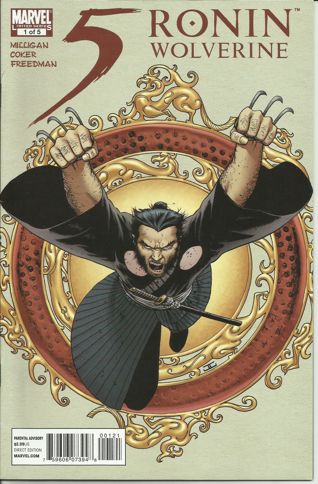 5 Ronin (2011) 1 Wolverine in 17th century Japan Marvel