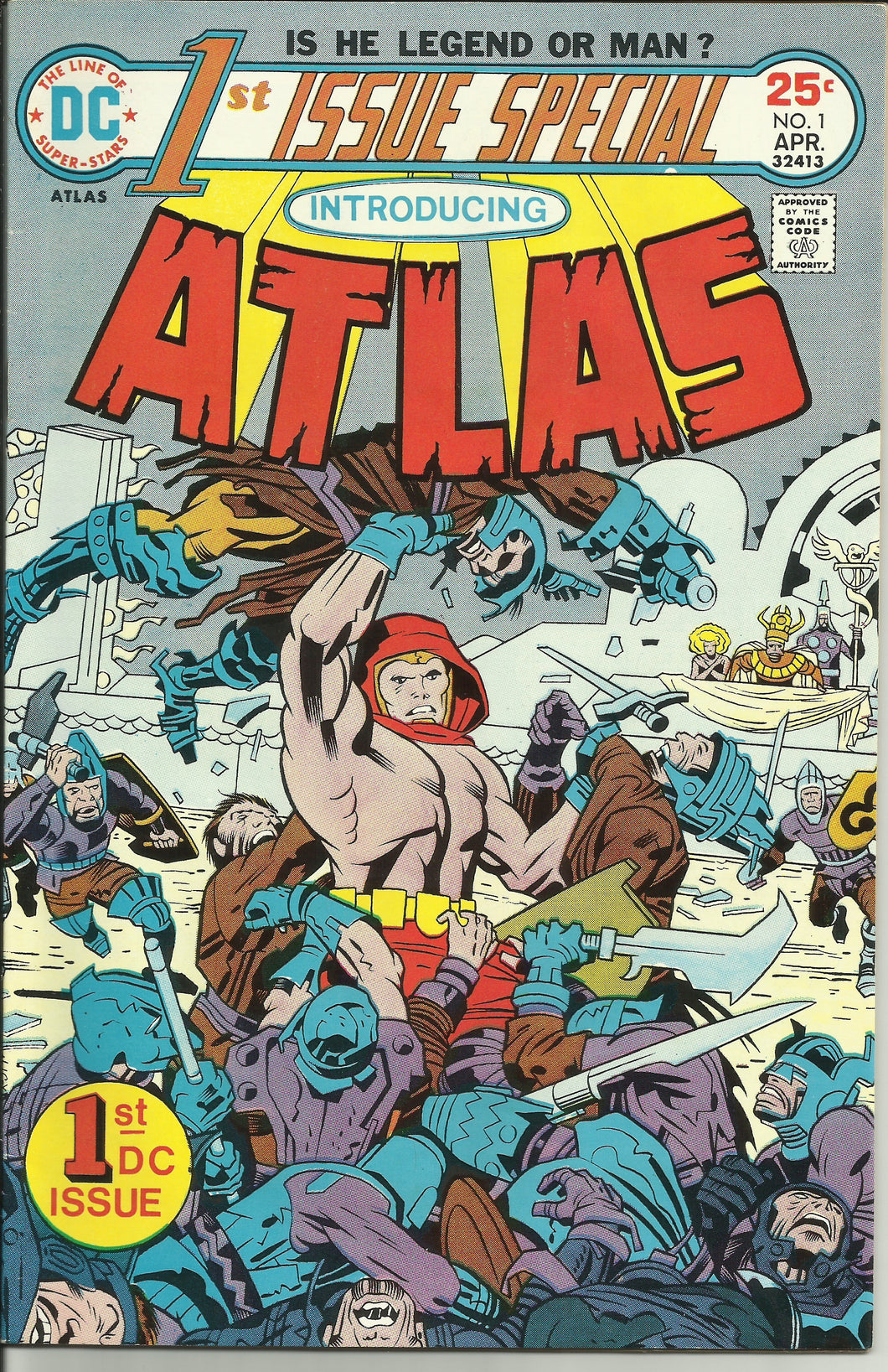 1st Issue Special (1975) 1 1st Appearance Atlas 8 1st App Warlord KEY Issue Jack Kirby