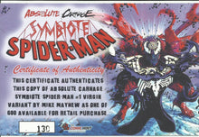 Load image into Gallery viewer, Absolute Carnage Symbiote Spider-Man (2019) 1 Mike Mayhew Regular &amp; Virgin Amazing Spider-man 238 Homage Variant Peter David Mobili Marvel
