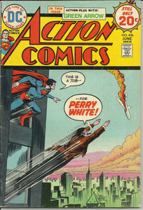 Action Comics (1938 1st Series) 436 Green Arrow Black Canary GD/VG