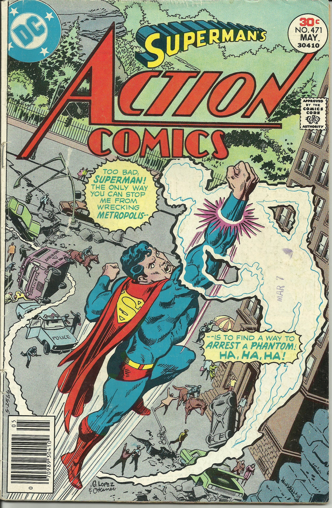 Action Comics (1938 1st Series) 471  FN