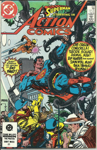 Action Comics (1938 1st Series) 552 Animal Man Immortal Man Sea Devils Dolphin Cave Carson Congorilla Suicide Squad Rip Hunter Forgotten Heroes Direct Edition VF/NM