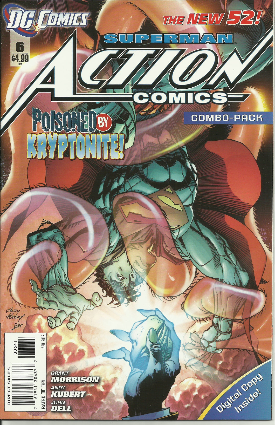 Action Comics (2011 2nd Series AKA New 52) 6 Combo $4.99 Price Variant Low Print Run Unbagged VF/NM