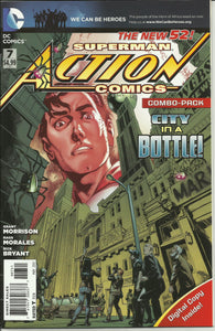 Action Comics (2011 2nd Series AKA New 52) 7 Combo $4.99 Price Variant Low Print Run Unbagged VF/NM