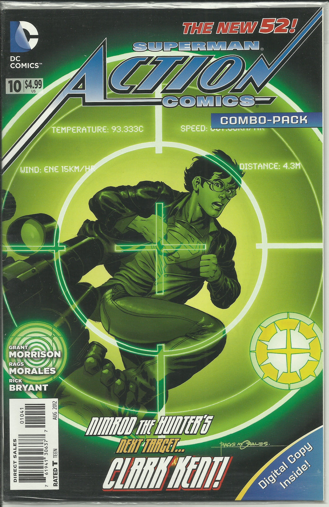 Action Comics (2011 2nd Series AKA New 52) 10 Combo $4.99 Price Variant Low Print Run bagged VF/NM