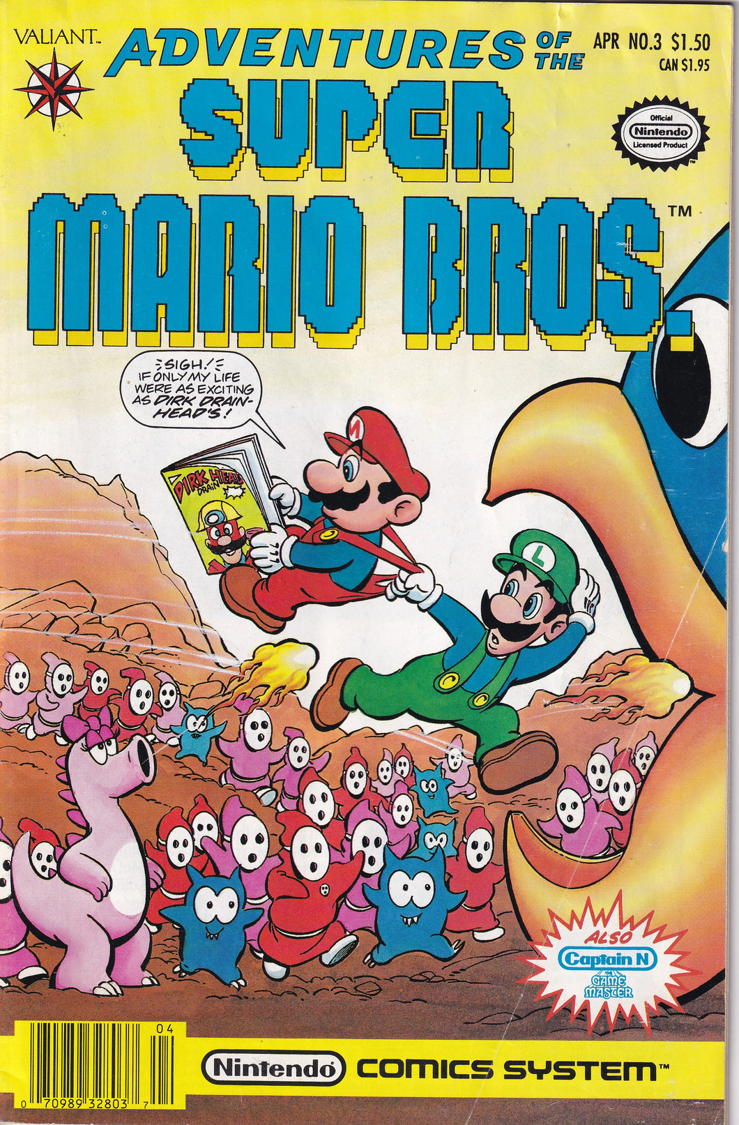 Adventures of the Super Mario Brothers (1991) 3 Valiant GD/VG