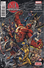 Load image into Gallery viewer, Age of Ultron (2013) 5 Rare 2nd Print Variant Captain America Hawkeye Black Widow Spider-Man X-Men Iron Man Red Hulk Moon Knight VF/NM
