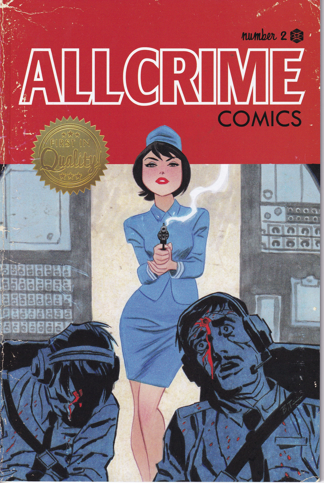 All Crime Comics (2013) 2-3 VF/NM Rare Bruce Timm