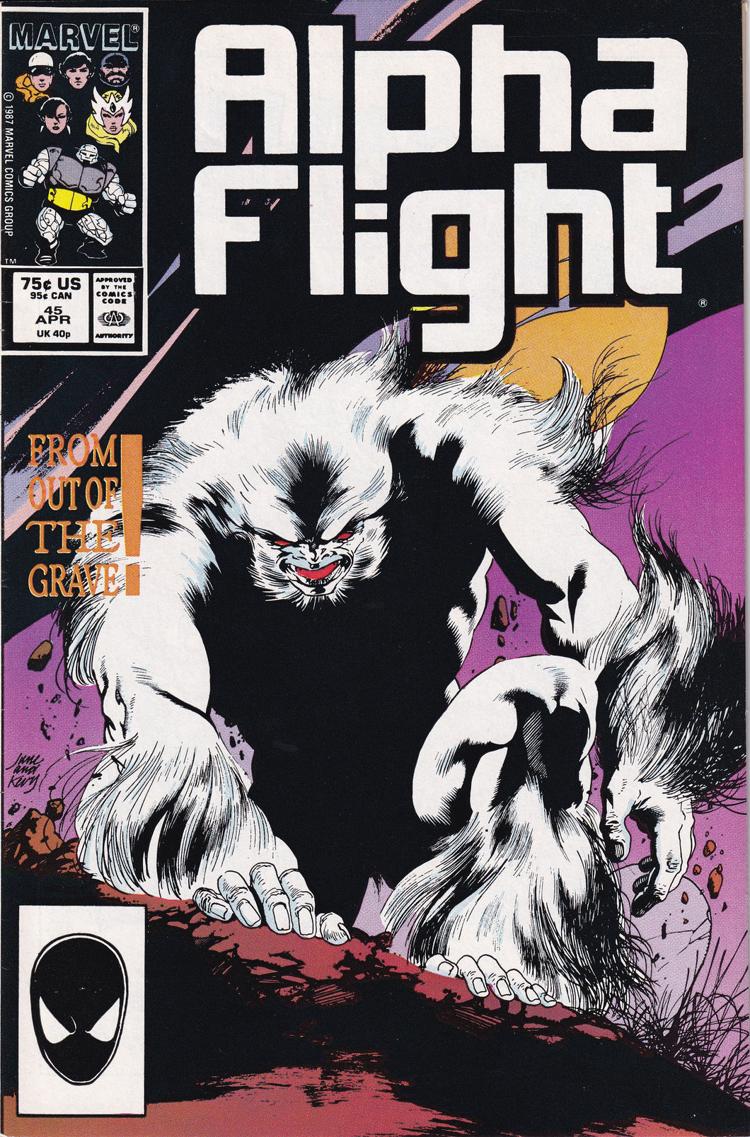 Alpha Flight (1983 1st Series) 45 VF