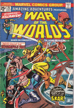 Load image into Gallery viewer, Amazing Adventures (1970 2nd Series) 25 War of the Worlds Killraven  H.G. Wells 1st Appearance Skar KEY Issue GD/VG
