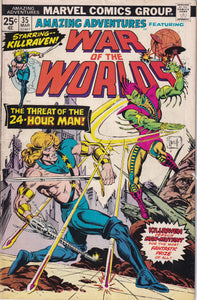 Amazing Adventures (1970 2nd Series) 29 30 31 32 33 34 35 36 Complete Run War of the Worlds Killraven H.G. Wells VG