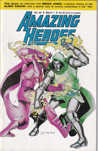 Amazing Heroes (1981) 51, 79, 81, 90, 101, 114-115, 118-119, 122, 124-125, 147, 151, 170, 178