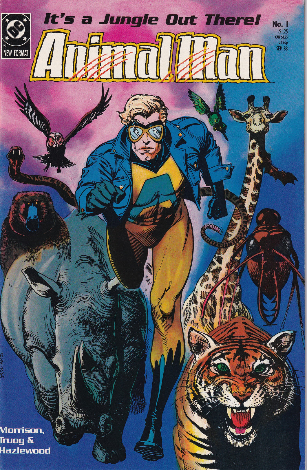 Animal Man (1988) 1-2 Complete Run First Issue KEY Issue VF/NM